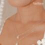 Vachana Sterling Silver Lilly Of The Valley Necklace, thumbnail 5 of 8