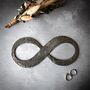 Infinity Love Knot Forged Forever Symbol, Established Year, thumbnail 1 of 7