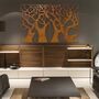 Four Piece Wooden Tree Modern Wall Art For Any Room, thumbnail 6 of 12