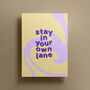 Stay In Your Own Lane Print, thumbnail 2 of 2