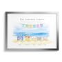 Personalised Family Print With Watercolor Flip Flops, thumbnail 3 of 7