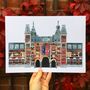 'Rijksmuseum, Amsterdam' Recycled Paper Collage Print, thumbnail 1 of 5