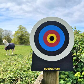 Archery Target Personalised Bird Box, 2 of 7