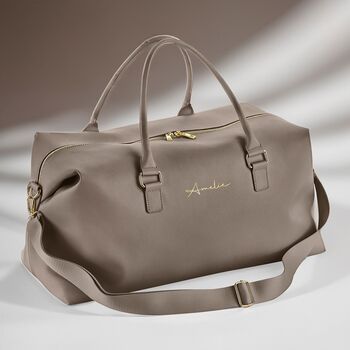 Personalised Weekender Bag – Boutique Travel Holdall, 2 of 10