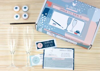 Champagne Flute Painting Kit, 6 of 6