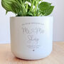 Personalised Wedding Plant Pot Gift | Add A Plant, thumbnail 2 of 8