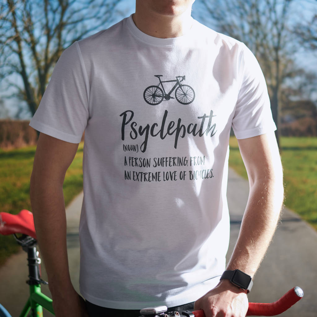'Psyclepath' Men's Cycling T Shirt