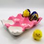 Egg Tray Pink And White, thumbnail 7 of 9