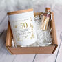 Golden 50 Years Candle Personalised Gift, thumbnail 1 of 8
