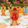 Rainbow Fairies Wooden Figures Set Of Seven, thumbnail 3 of 3