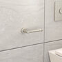 Modern Solid Brushed Brass Toilet Roll Holder, thumbnail 7 of 9
