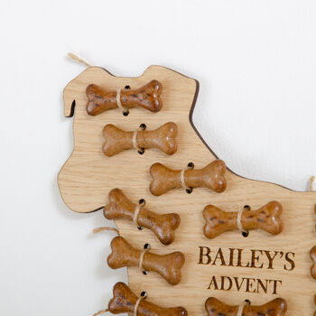 Personalised Jack Russell Dog Advent Calendar, 10 of 12