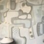Cubist Jigsaw Wallpaper Soft Dove Grey, thumbnail 6 of 7