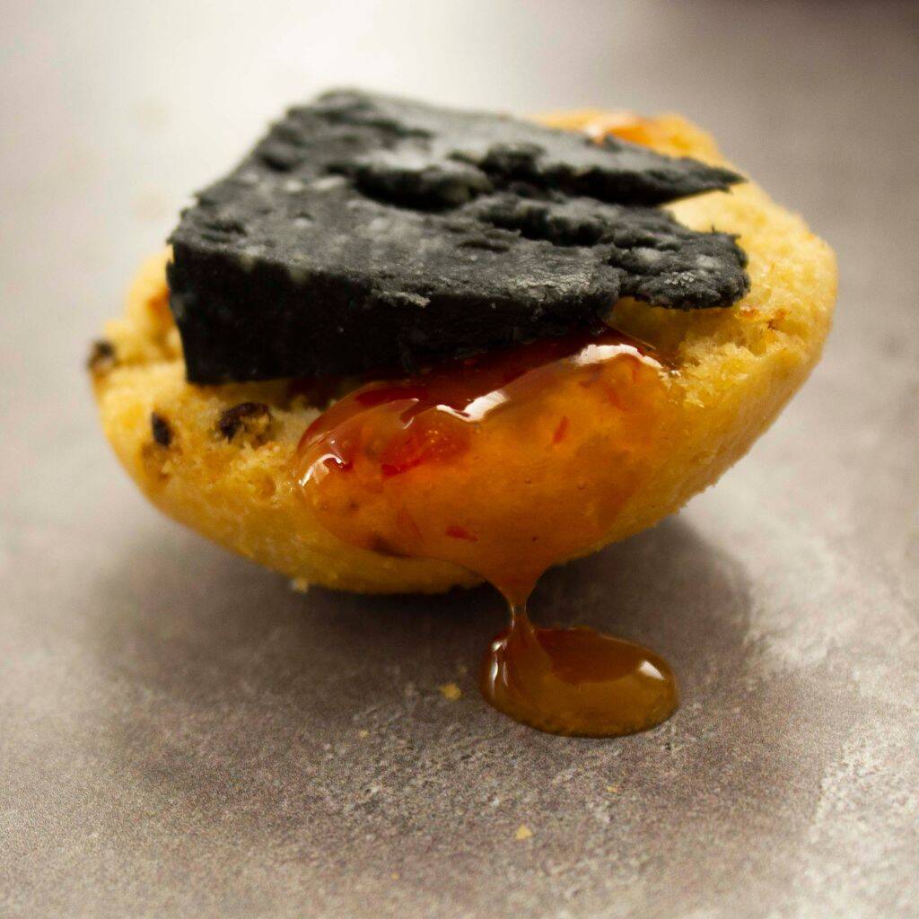 Charcoal Cheese Truckle 200g By The Chuckling Cheese Company