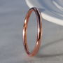 9ct Rose Gold Halo Wedding Ring, thumbnail 2 of 2
