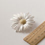 Statement Daisy Gold And Silver Brooch, thumbnail 4 of 8