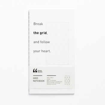 Blank/Grid/Irregular Recycled Paper Notebook, 8 of 10