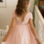 Aluna In Baby Pink ~ Flower Girl /Party Dress, thumbnail 1 of 5