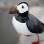 Puffin Handmade Recycled Metal Garden Ornament, thumbnail 1 of 4