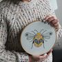 Whimsical Bumblebee Embroidery Kit, thumbnail 12 of 12