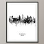 Plymouth Skyline Portrait Print And Box Canvas, thumbnail 4 of 5