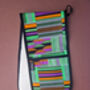 African Print Oven Gloves | Green Kente Kofi Print, thumbnail 3 of 4
