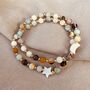 Moon And Stars Amazonite Bracelet, thumbnail 4 of 8