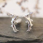 Hare Cufflinks In Sterling Silver, thumbnail 2 of 8