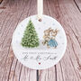 Our First Christmas Married Gift Ceramic Ornament, thumbnail 1 of 7