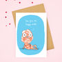 'You Give Me Happy Insides' Valentine's Day Card, thumbnail 1 of 2