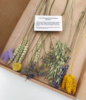 Mothers Day Letterbox Dried Flowers Gift, 3 of 5