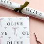 Personalised Simple Bow Wrapping Paper, thumbnail 2 of 2
