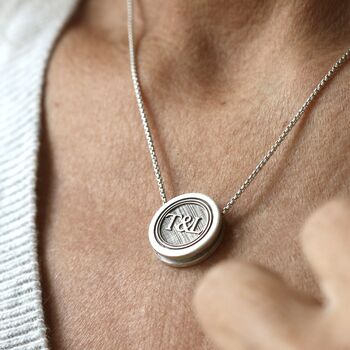 Monogram Echo Necklace, 4 of 10