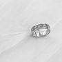 Personalised Silver Promise Ring, thumbnail 7 of 9