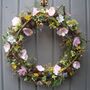 Spring Summer Hedgerow Wreath Door Wedding Home Decoration, thumbnail 1 of 5