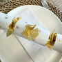 Gold Angel Jewel Christmas Crackers Set Of Six, thumbnail 3 of 7