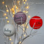 Personalised Tennis Ball Christmas Baubles, thumbnail 1 of 12