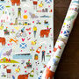 Scottish Wrapping Paper Two Sheets, thumbnail 1 of 5
