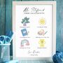 Thank You So Much Teacher Print Personalised Teacher Gift, thumbnail 4 of 7