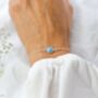 Emerald May Birthstone Bracelet | May Birthday Gift | Taurus Birthstone, thumbnail 9 of 9