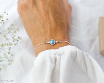 Emerald May Birthstone Bracelet | May Birthday Gift | Taurus Birthstone, 9 of 9