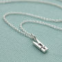 Sterling Silver Clothes Peg Necklace, thumbnail 4 of 8