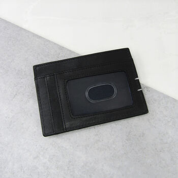 Personalised Leather Rfid Credit Card Holder, 2 of 5