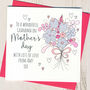 Personalised Glittery Grandma Mother's Day Card, thumbnail 1 of 3