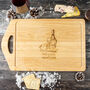 Personalised Cheese And Wine Board For Couples, thumbnail 6 of 6