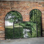 Arched Outdoor Mirror, thumbnail 3 of 10
