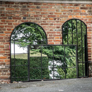 Arched Outdoor Mirror, 3 of 10