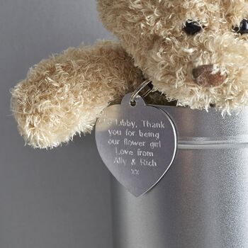 Personalised Teddy In A Tin, 4 of 4