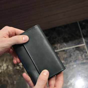 Engraved Leather Personalised Grooming Kit, 5 of 6