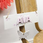 Personalised Name Sign Door Plaque With Butterfly, thumbnail 2 of 3